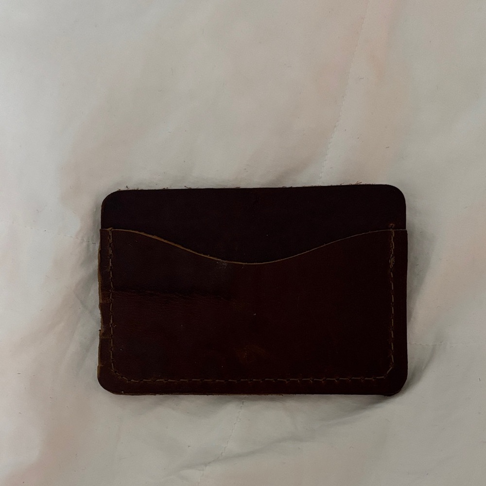 Origins Dark Brown Card Holder - Picture 2 of 3